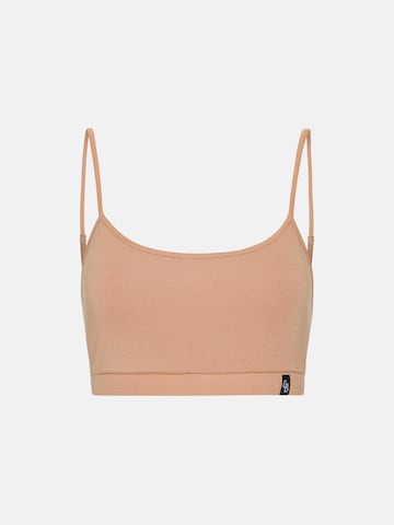 Copenhagen Bamboo Top in Brown