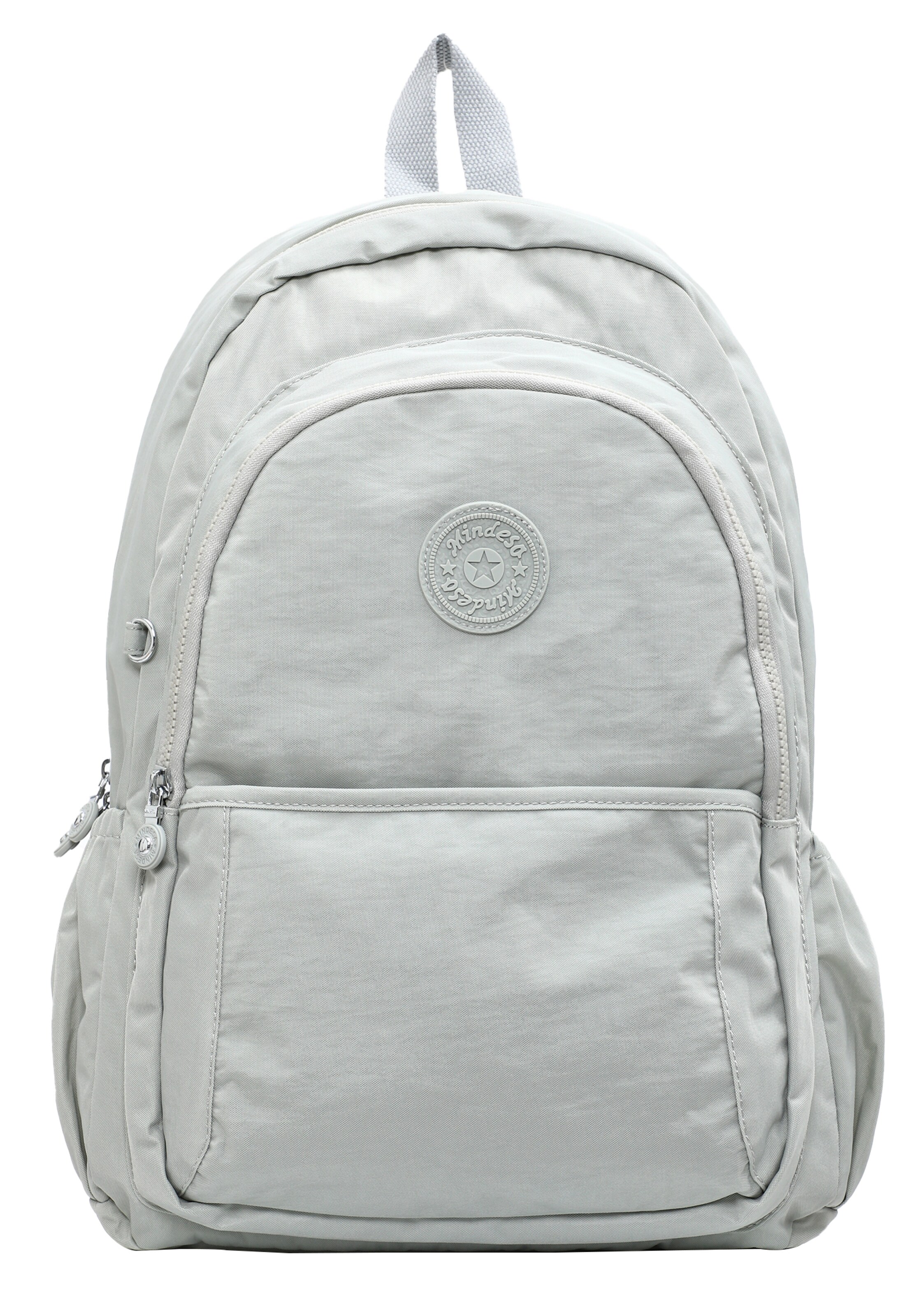 Mindesa - Mochila en gris: frente