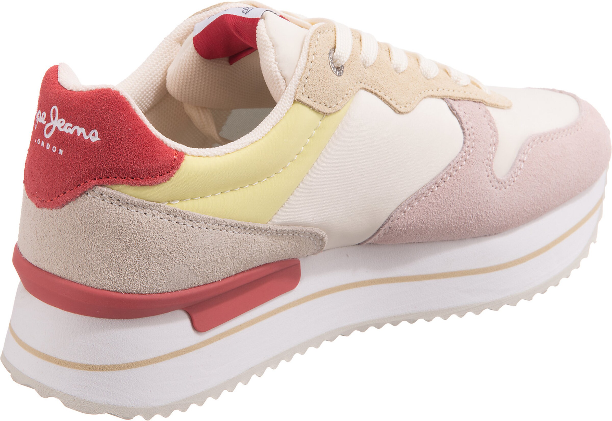 Sneaker bassa 'Rusper Sweet' di Pepe Jeans in bianco