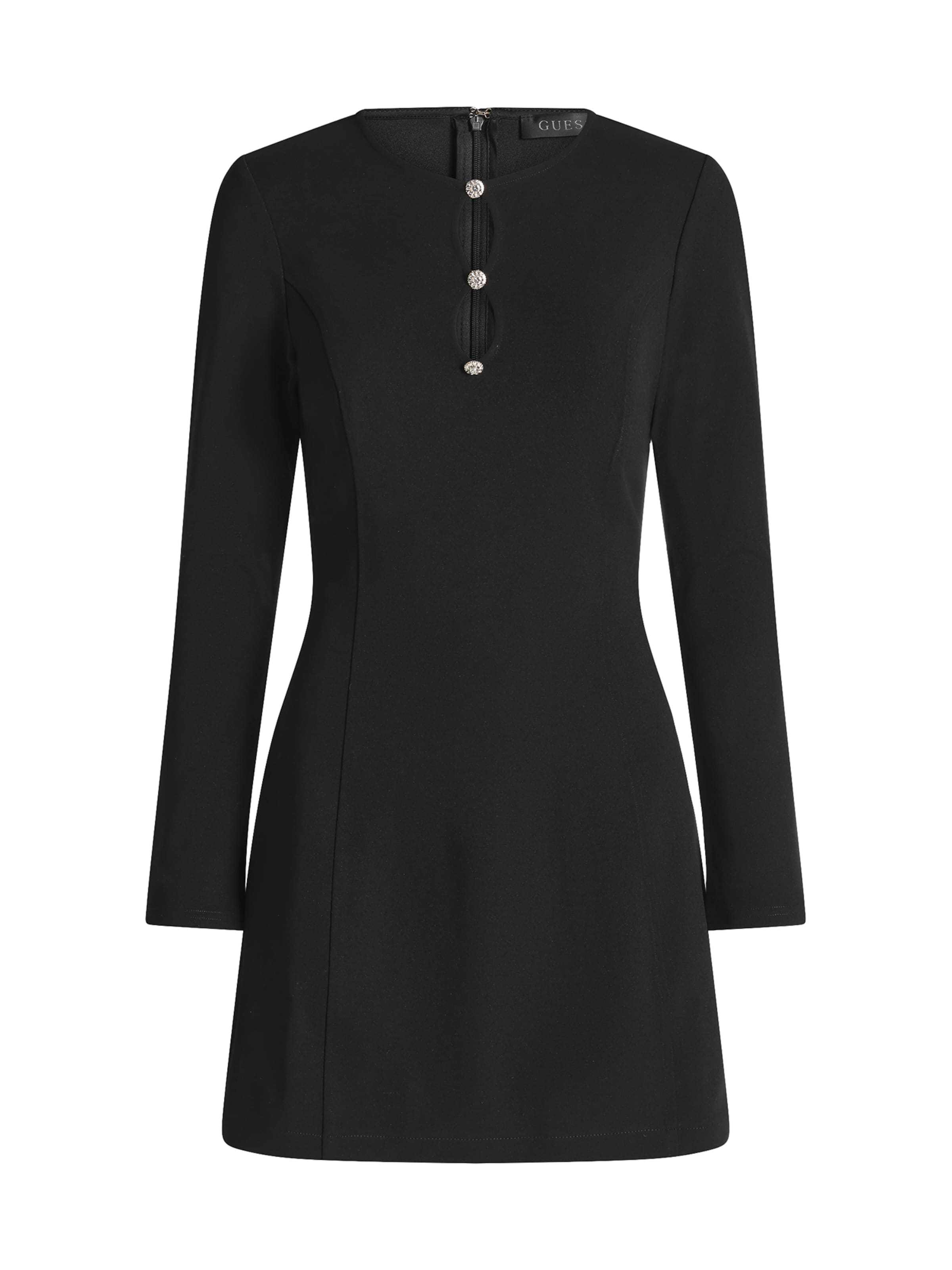 GUESS - Vestido 'CLAUDIE' en negro: frente