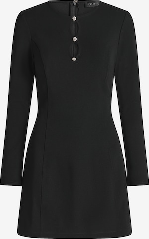 Rochie 'CLAUDIE' de la GUESS pe negru: față