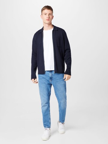 Samsøe Samsøe Regular fit Knit Cardigan 'Guna' in Blue