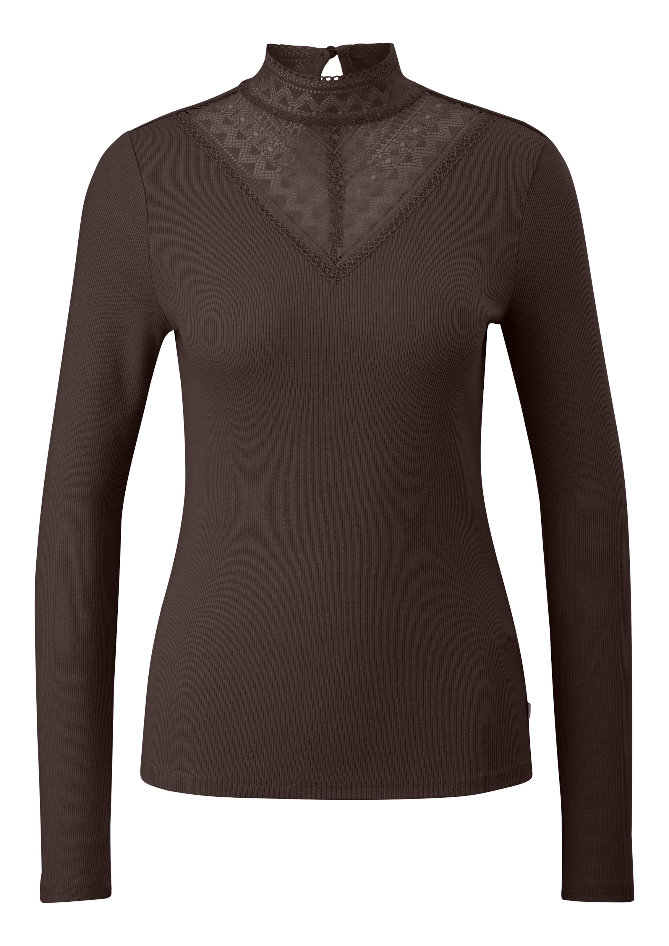 QS Shirt in Brown: front