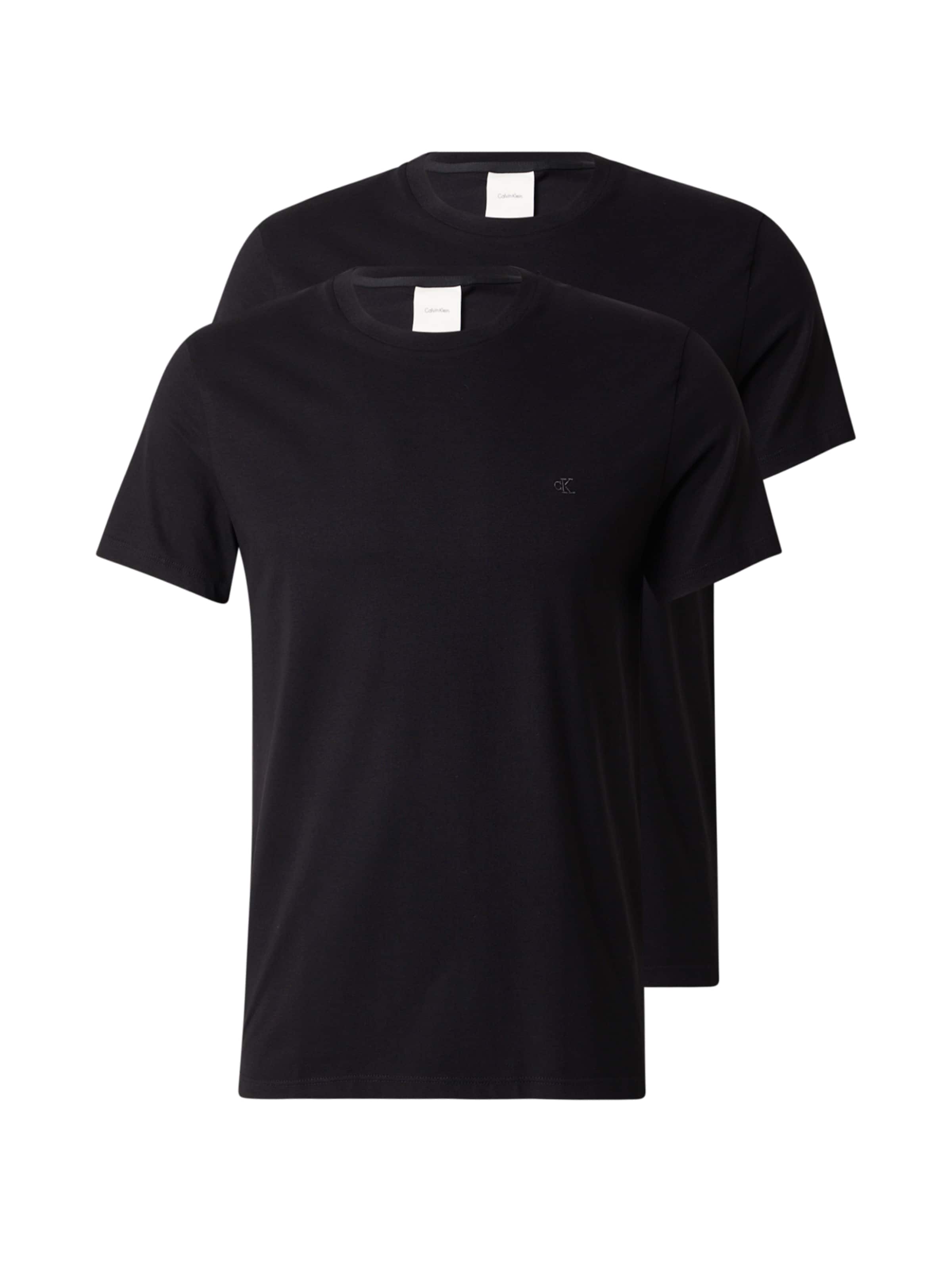 Calvin Klein Μπλουζάκι σε μαύρο: μπροστά