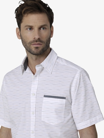 BABISTA Regular fit Button Up Shirt ' Sorianez ' in White