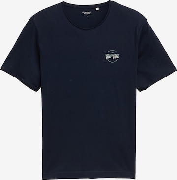 TOM TAILOR Shirt in Blue: front