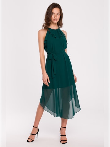 Makover - Vestido en verde: frente