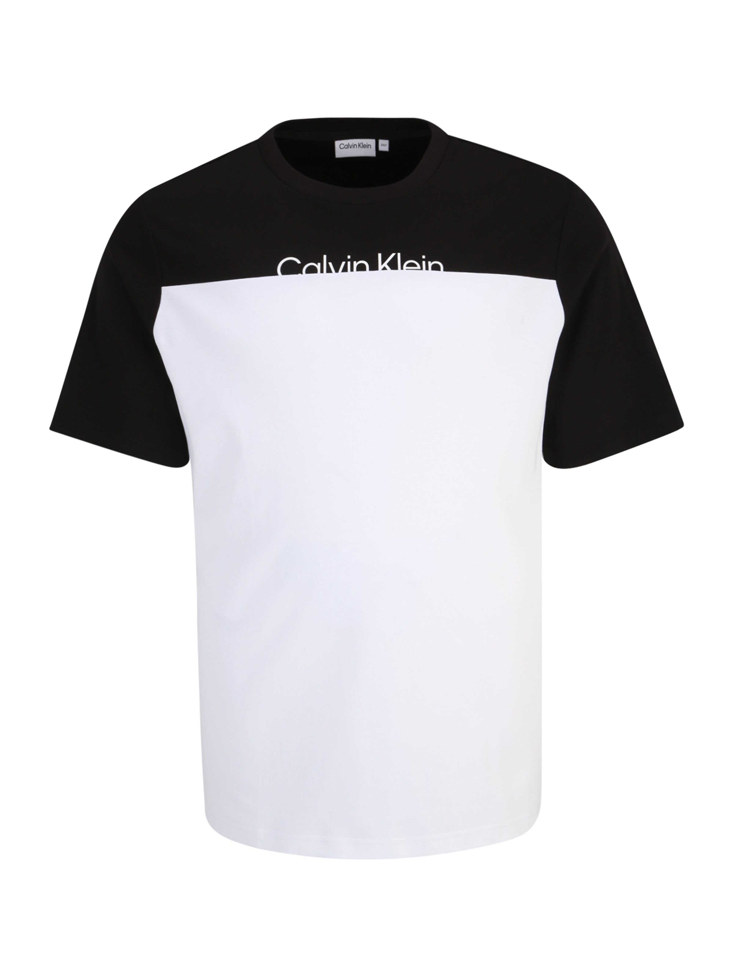 Männer Große Größen Calvin Klein Big & Tall T-Shirt in Schwarz, Weiß - FP65653 Männer Große Größen Calvin Klein Big & Tall T-Shirt in Schwarz, Weiß - FP65653