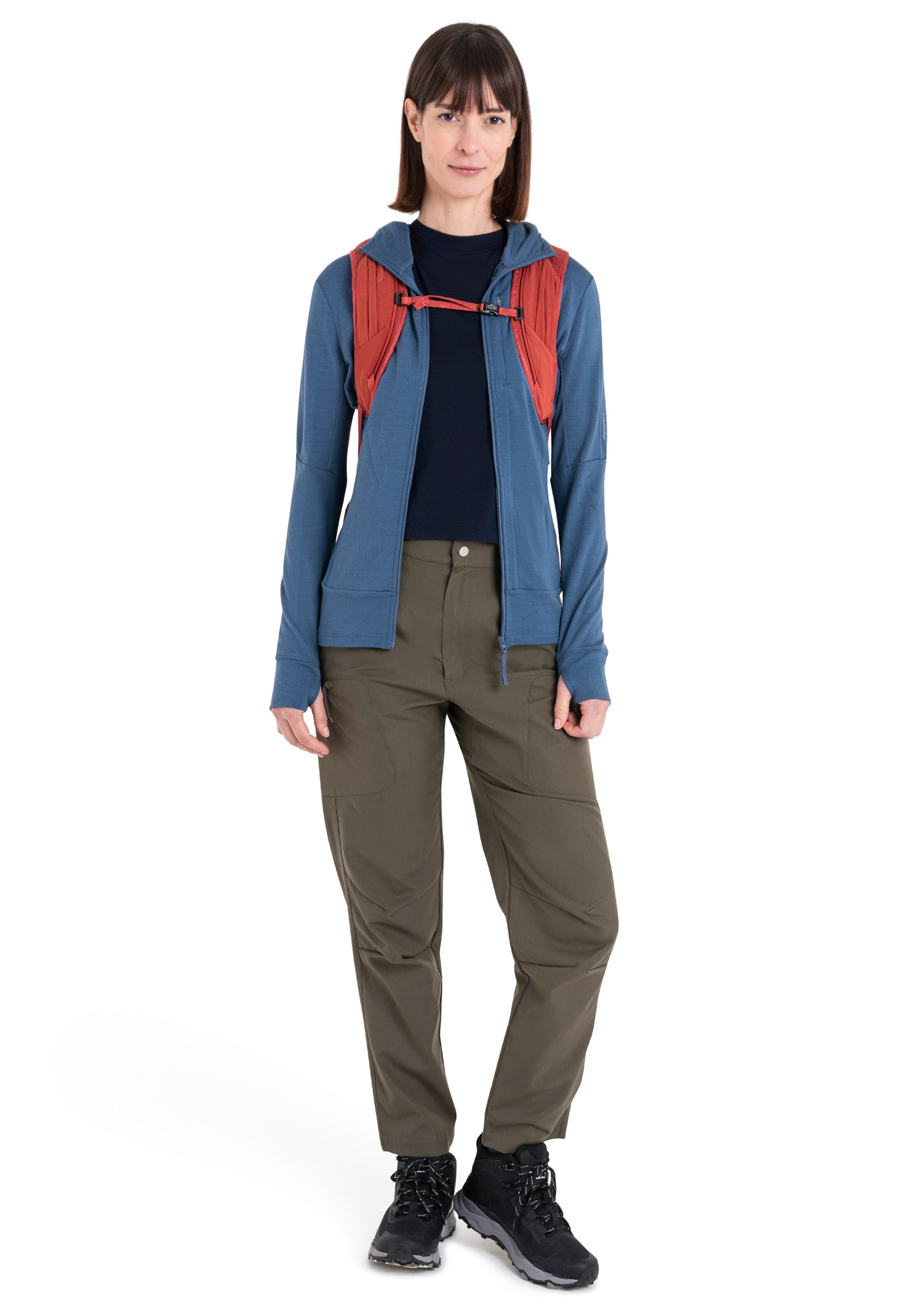 ICEBREAKER Funktionsshirt 'Tech Lite III' in Blau