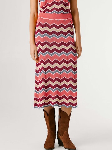 Pepe Jeans Rok 'Kasha' in Roze: voorkant