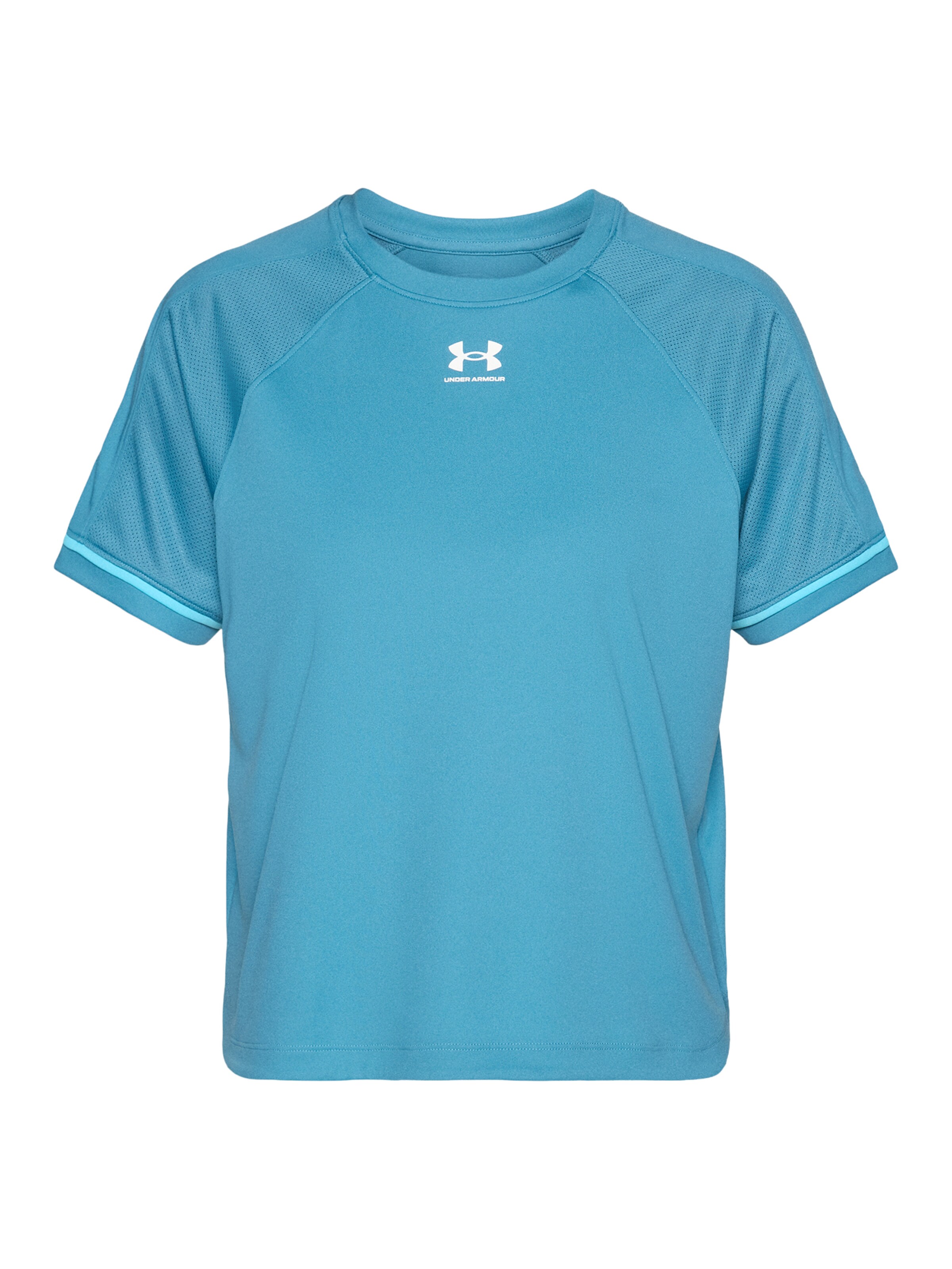 UNDER ARMOUR Performance shirt 'Challenger' in Blue: front