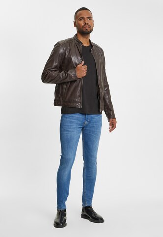 mazjeans Skinny Jeans in Blauw: voorkant