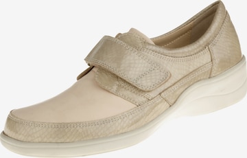 Natural Feet Klettschuhe 'Orb' in Beige: predná strana