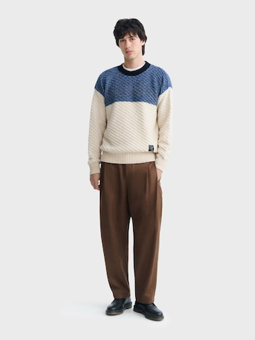 Pull-over 'BOLITA' Thinking MU en blanc