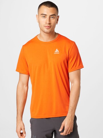 T-Shirt fonctionnel 'Cardada' ODLO en orange : devant