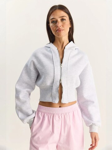 Bianco Lucci Strickjacke 'Strickjacken'‌‌‌‌ in Grau