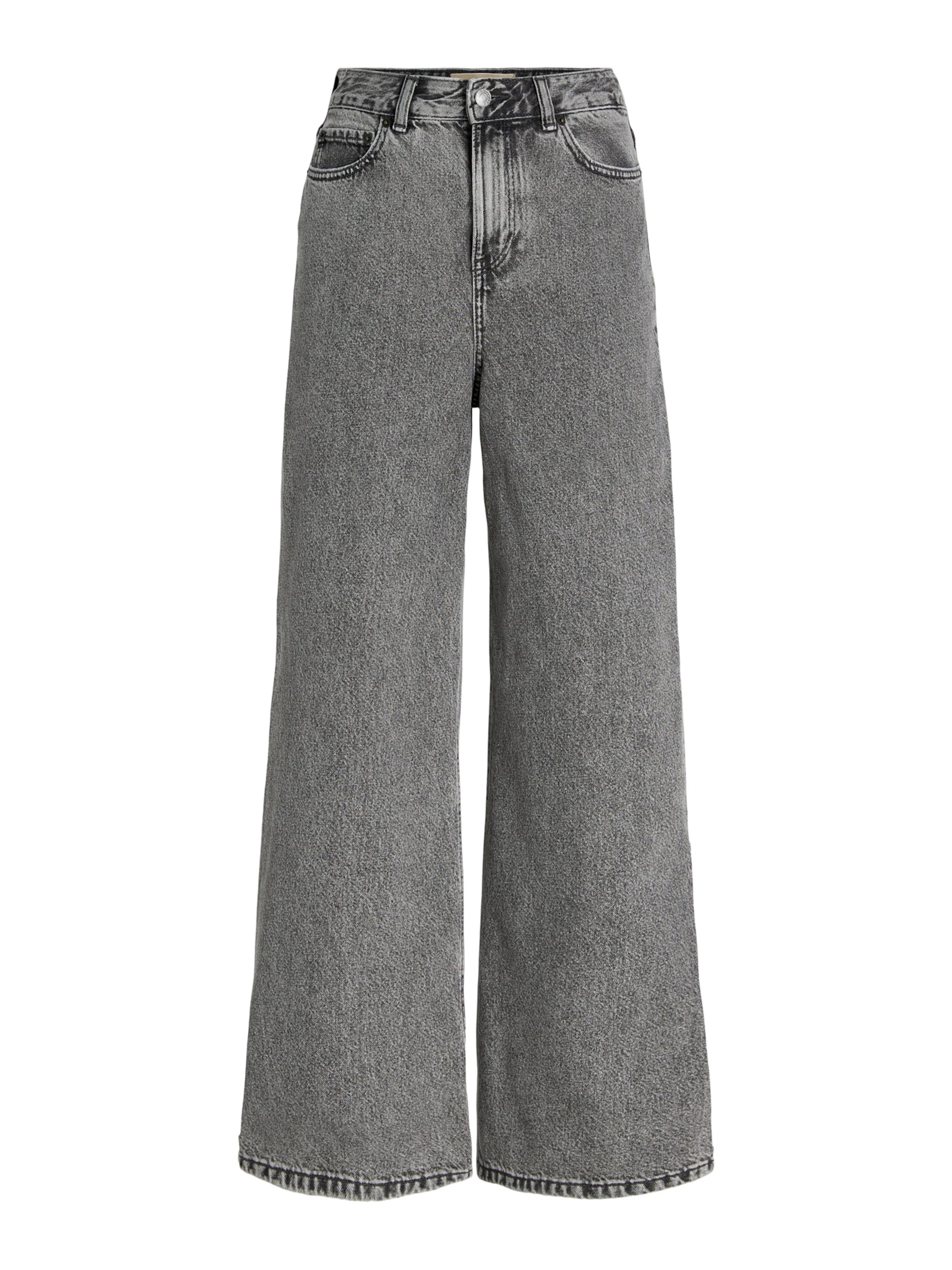 JJXX Wide Leg Jeans 'JXTOKYO' in Grau: Vorderseite