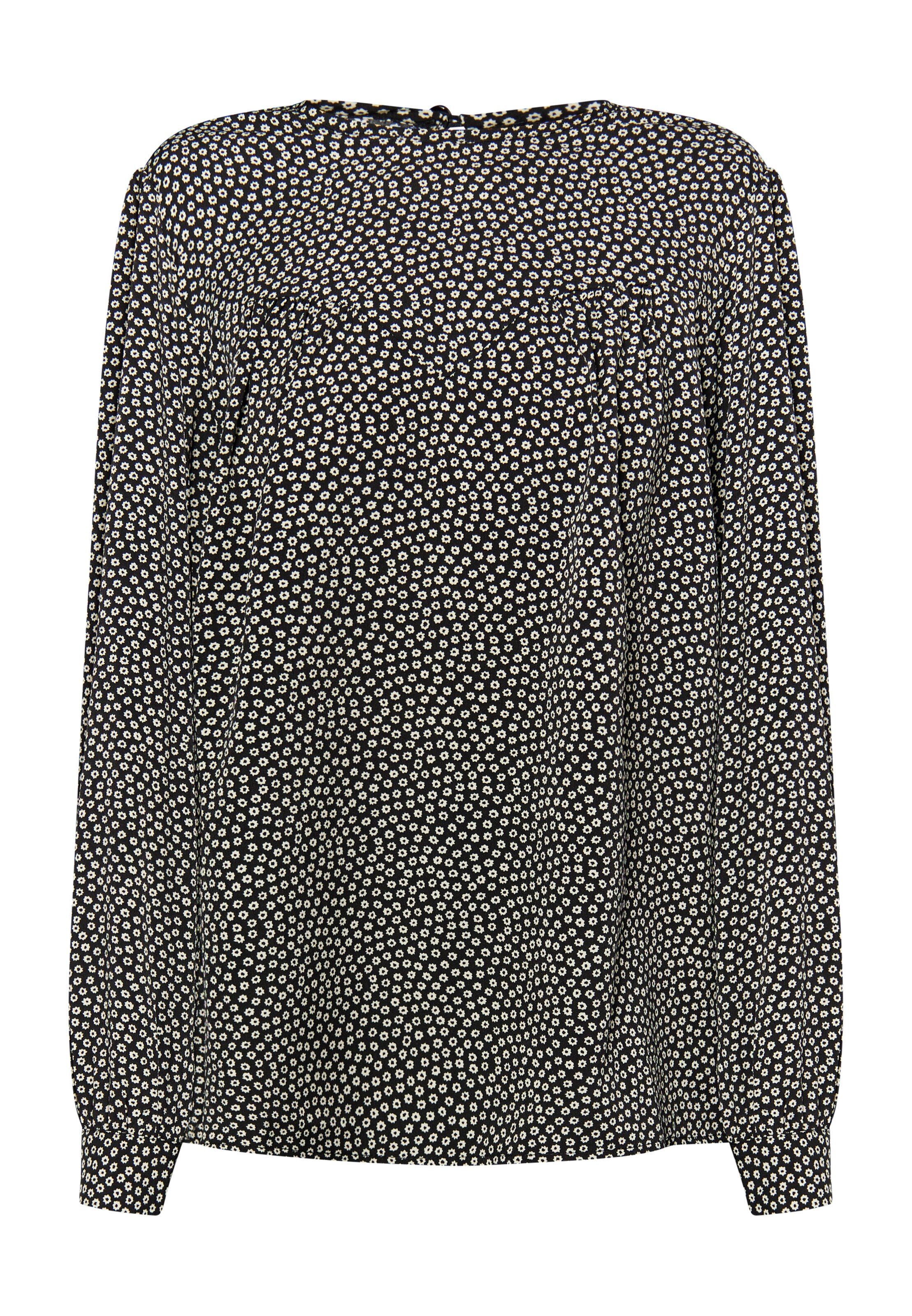 DreiMaster Vintage Μπλούζα 'Imane' σε μαύρο: μπροστά