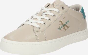 Calvin Klein Jeans Sneakers laag in Wit: voorkant