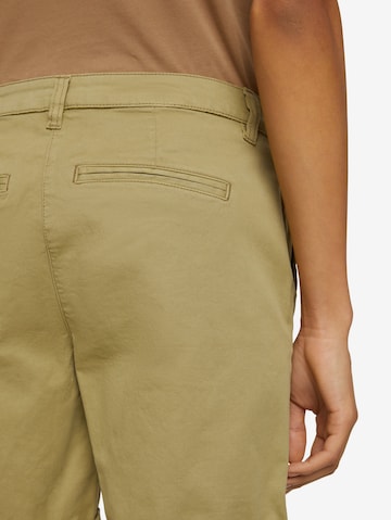 Regular Pantalon chino TOM TAILOR en vert