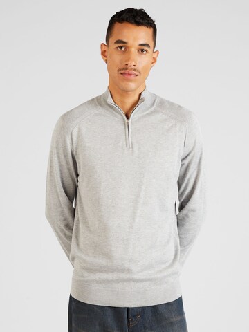 Pull-over River Island en gris : devant