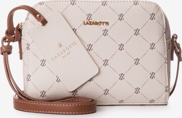 Lazarotti Umhängetasche 'Palermo' in Beige: predná strana