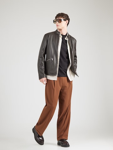 BOSS Футболка 'Te_Plain' в Черный