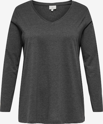 T-shirt ONLY Carmakoma en gris : devant