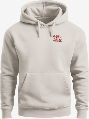 Neverless Sweatshirt 'Palm Locos' in Beige: Vorderseite