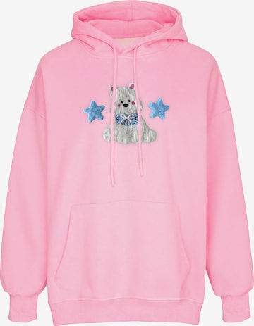 MYMO - Sudadera en rosa: frente