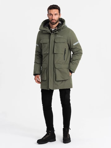 Ombre Winter jacket 'OM-Jalj-0169' in Green