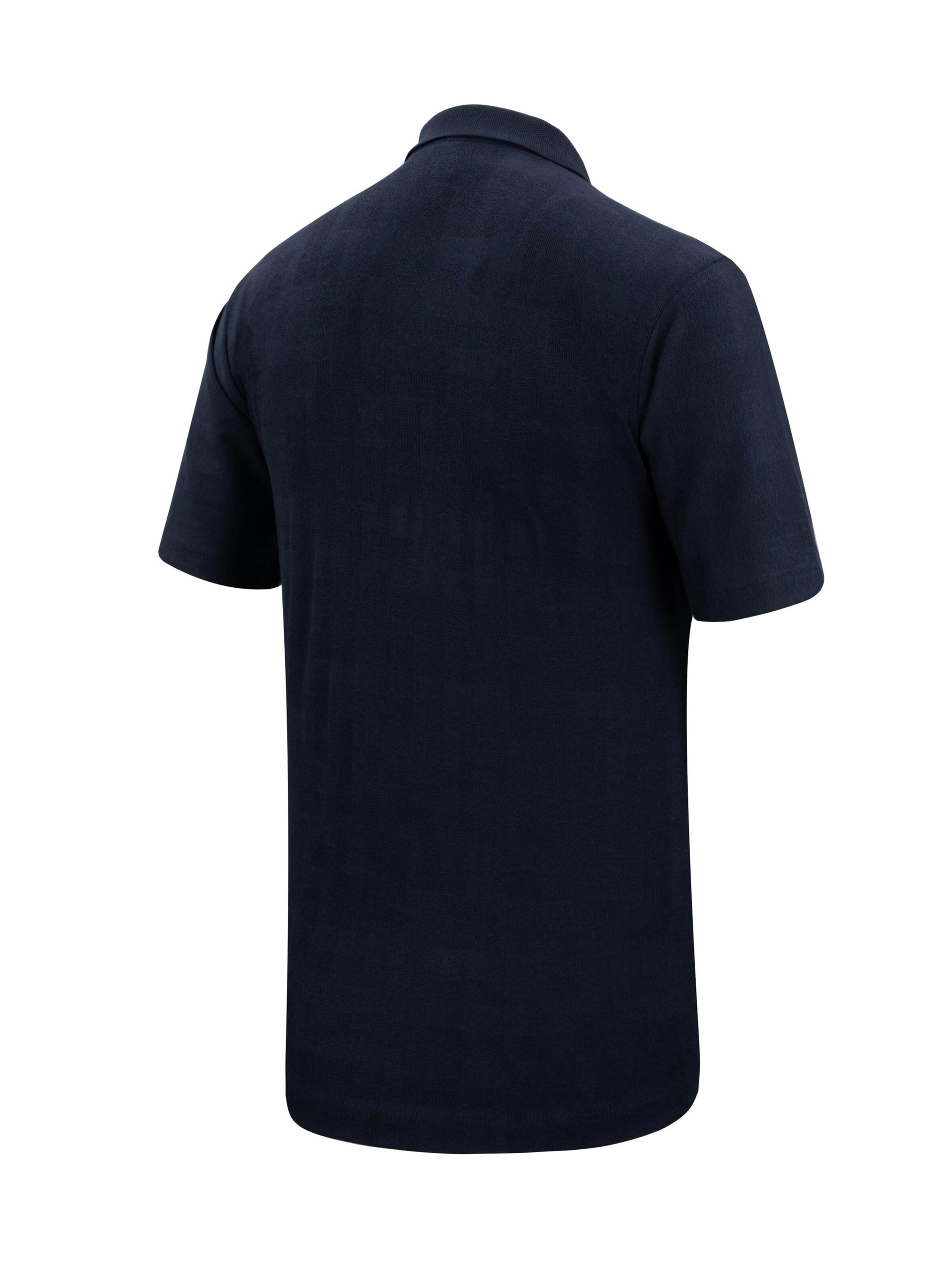 Cizgi Triko Shirt‌‌‌‌ in Blau