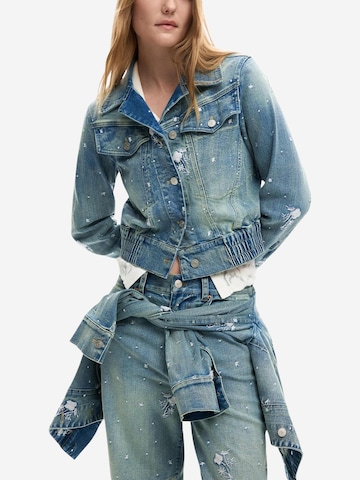 Desigual Tussenjas 'CHAQ_PONY' in Blauw