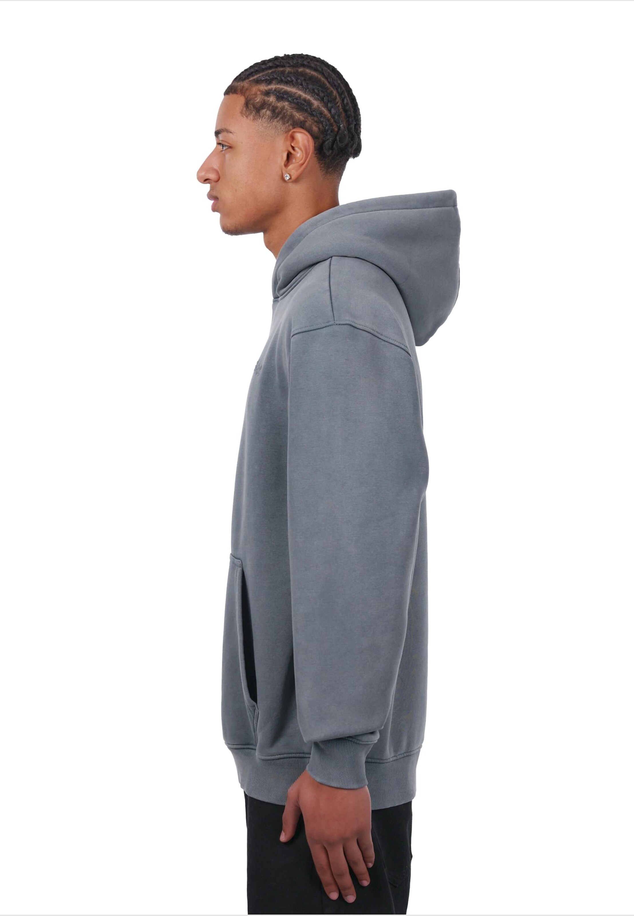 Dropsize Sweatshirt i grå