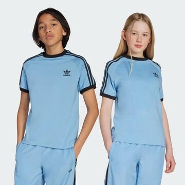 ADIDAS ORIGINALS T-Shirt 'Adicolor' in Blau: Vorderseite