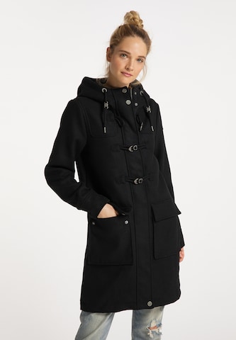 DreiMaster Vintage Płaszcz przejściowy w kolorze czarny: przód