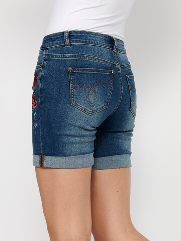 KOROSHI Regular Jeans in Blauw