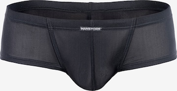 Manstore Panty ' M101 Cheeky Brief ' in Black: front