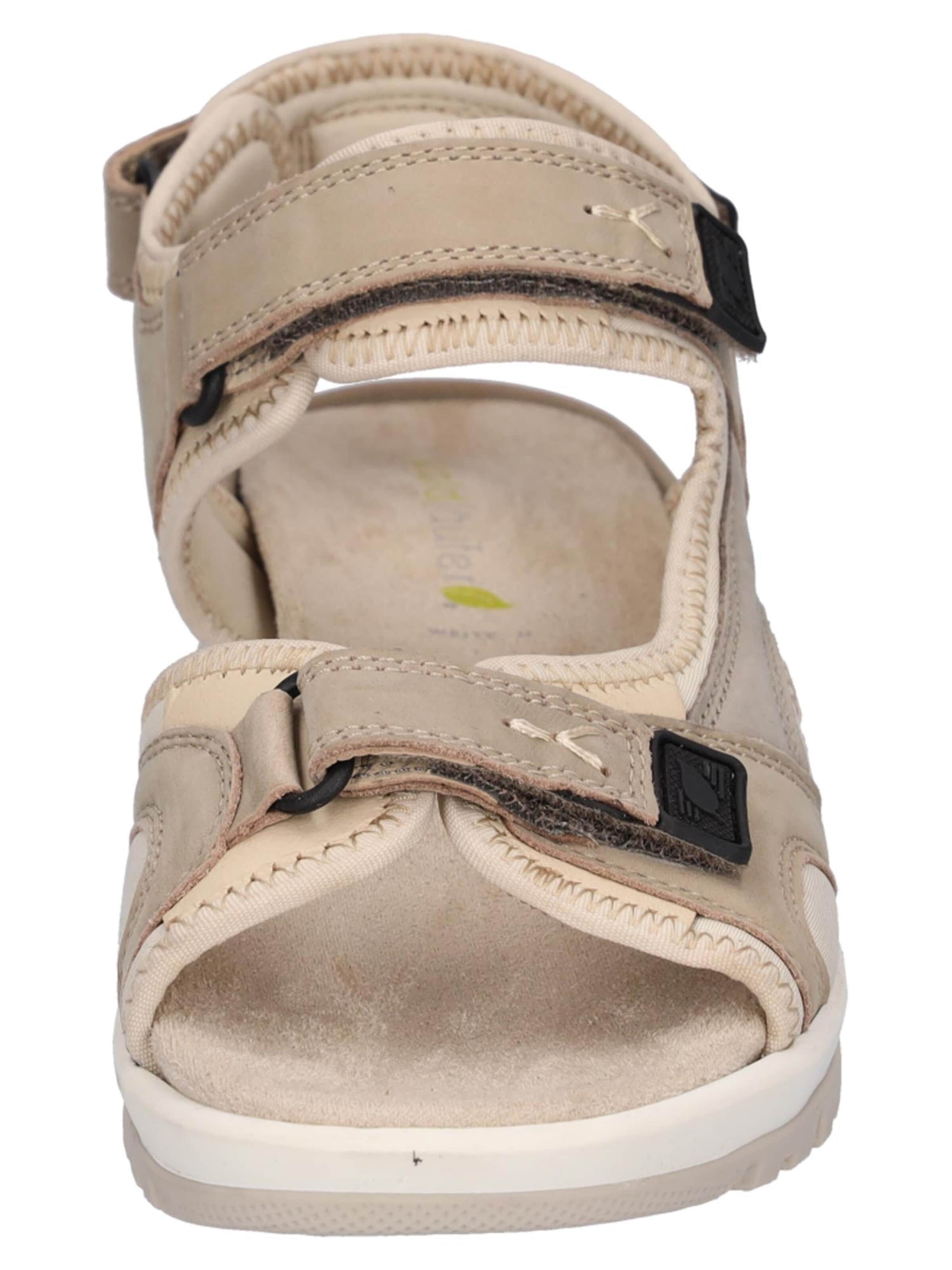 WALDLÄUFER Wandelsandalen 'Sora' in Beige