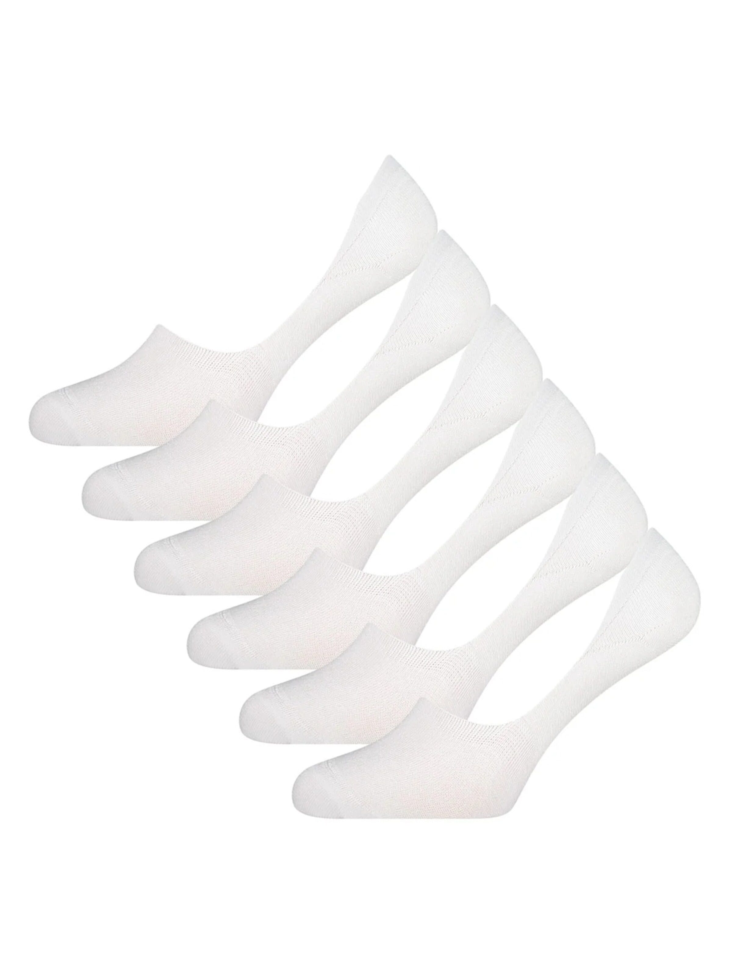 Bamboo basics Socks 'Mika' in White: front