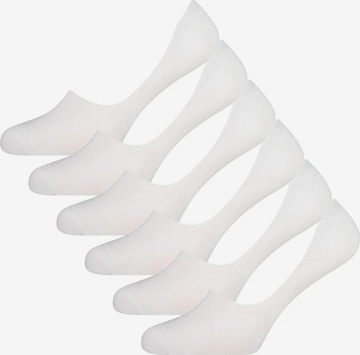 Bamboo basics Socks 'Mika' in White: front