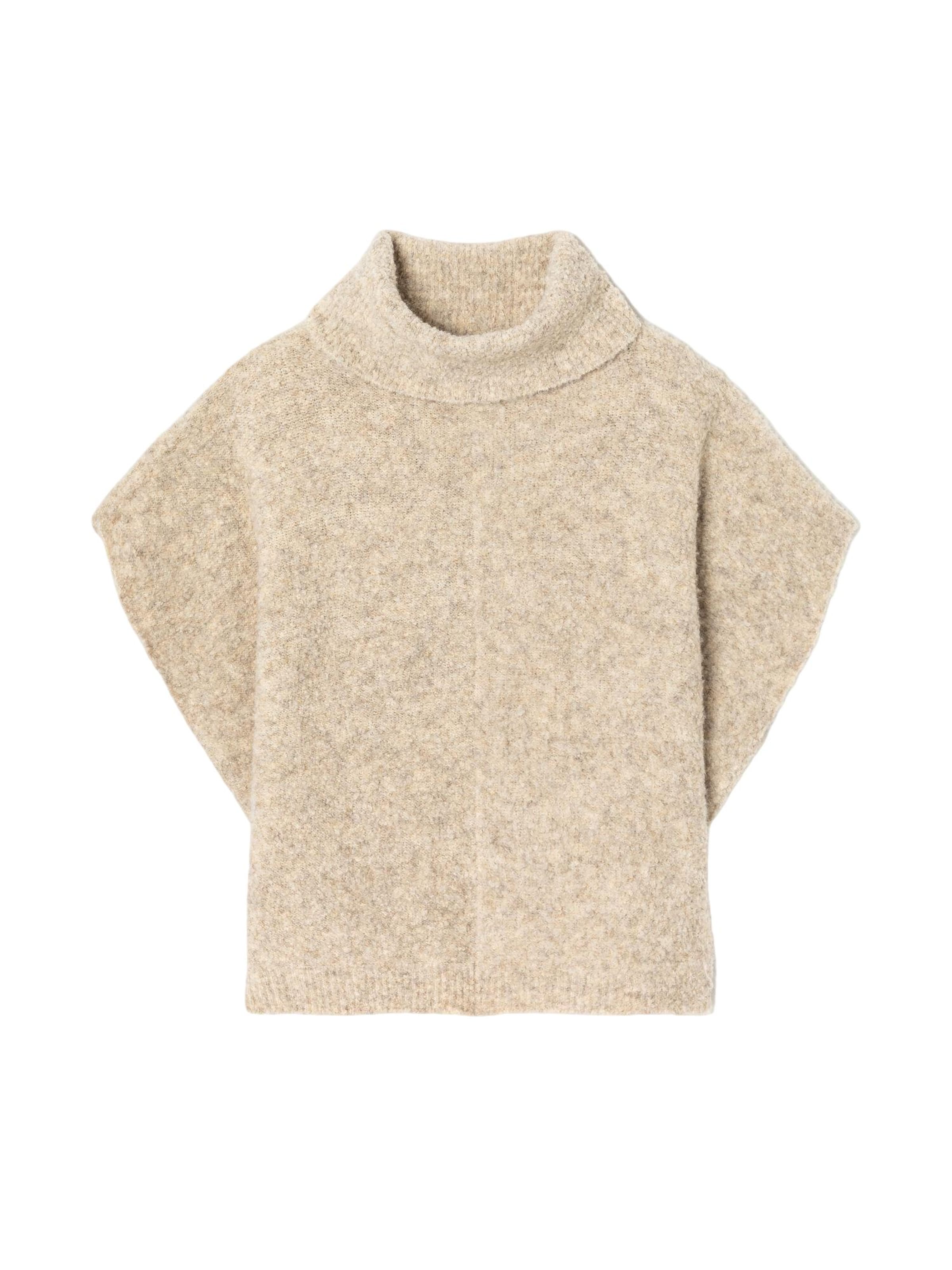Pull-over 'LIROY' Le Temps Des Cerises en beige : devant