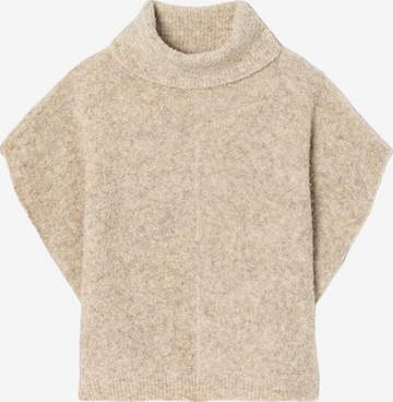 Le Temps Des Cerises Trui 'LIROY' in Beige: voorkant