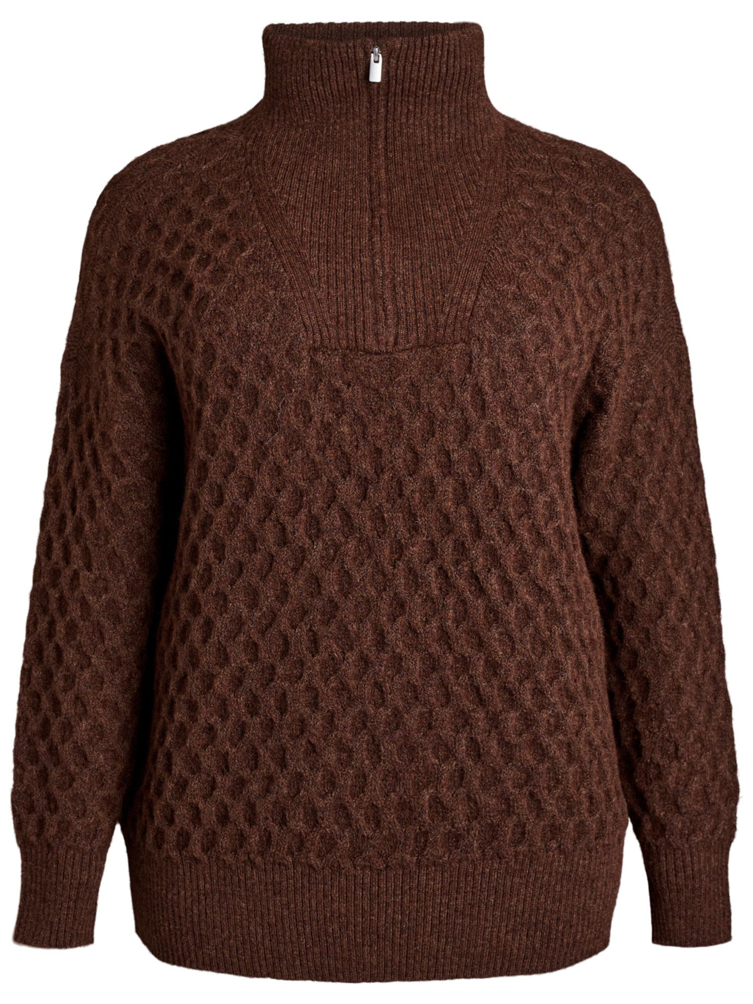 Zizzi Trui 'Leonora' in Bruin: voorkant