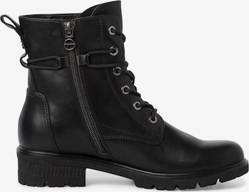 TAMARIS Lace-Up Ankle Boots in Black