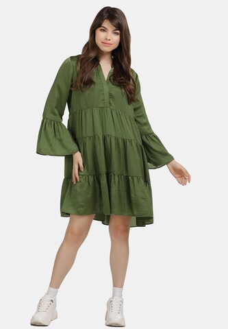 MYMO Shirt dress in Green