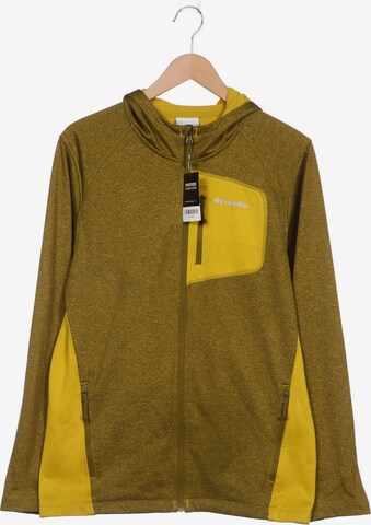 COLUMBIA Sweatshirt & Zip-Up Hoodie in M in Green: front