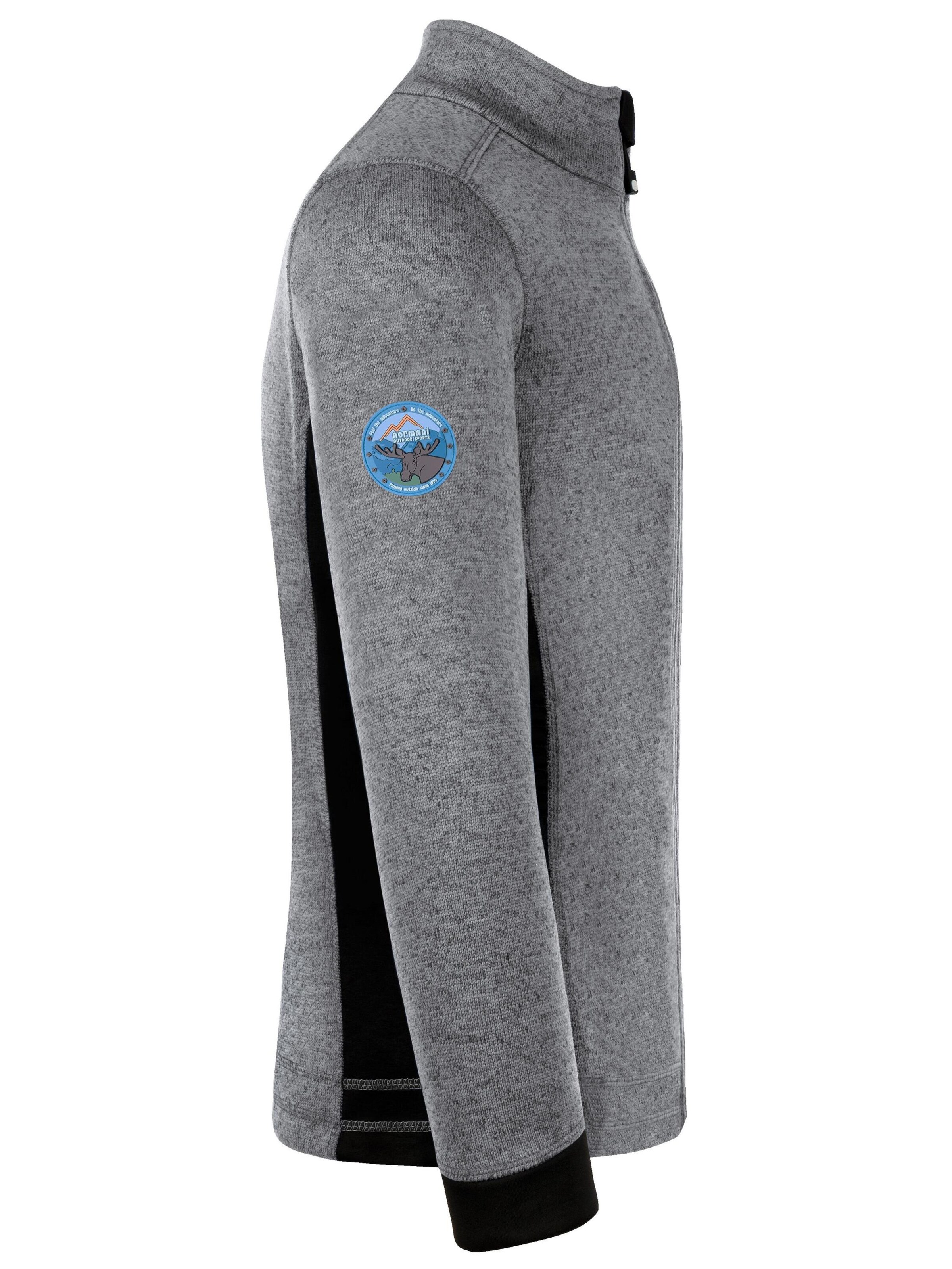 normani Functionele fleece jas 'Tathlina' in Grijs