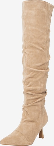 Cuissardes Salinyang en beige : devant