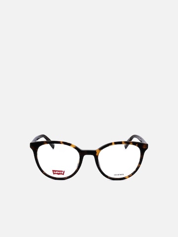 LEVI'S ®Sunčane naočale 'Levi S LV 1019 Havana 51/20/145 WOMAN Eyewear Frame' - smeđa boja: prednji dio